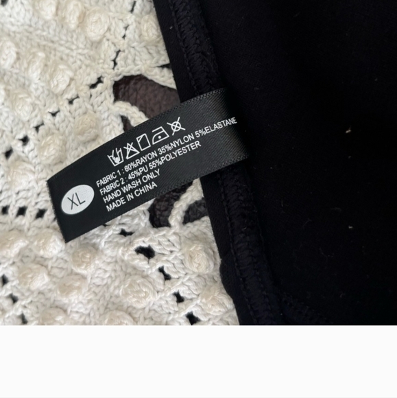 ***SOLD***KILLSTAR NWOT Black Strappy Pentagram Halter Top. XL - Picture 7 of 11